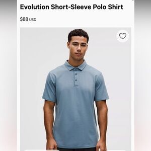 Lululemon Evolution Short-Sleeve Polo Shirt
